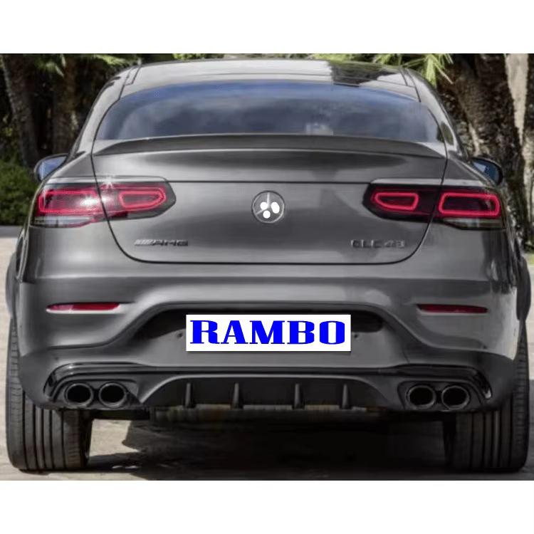 Mercedes-Benz C253 GLC43 AMG Coupe Rear Diffuser
