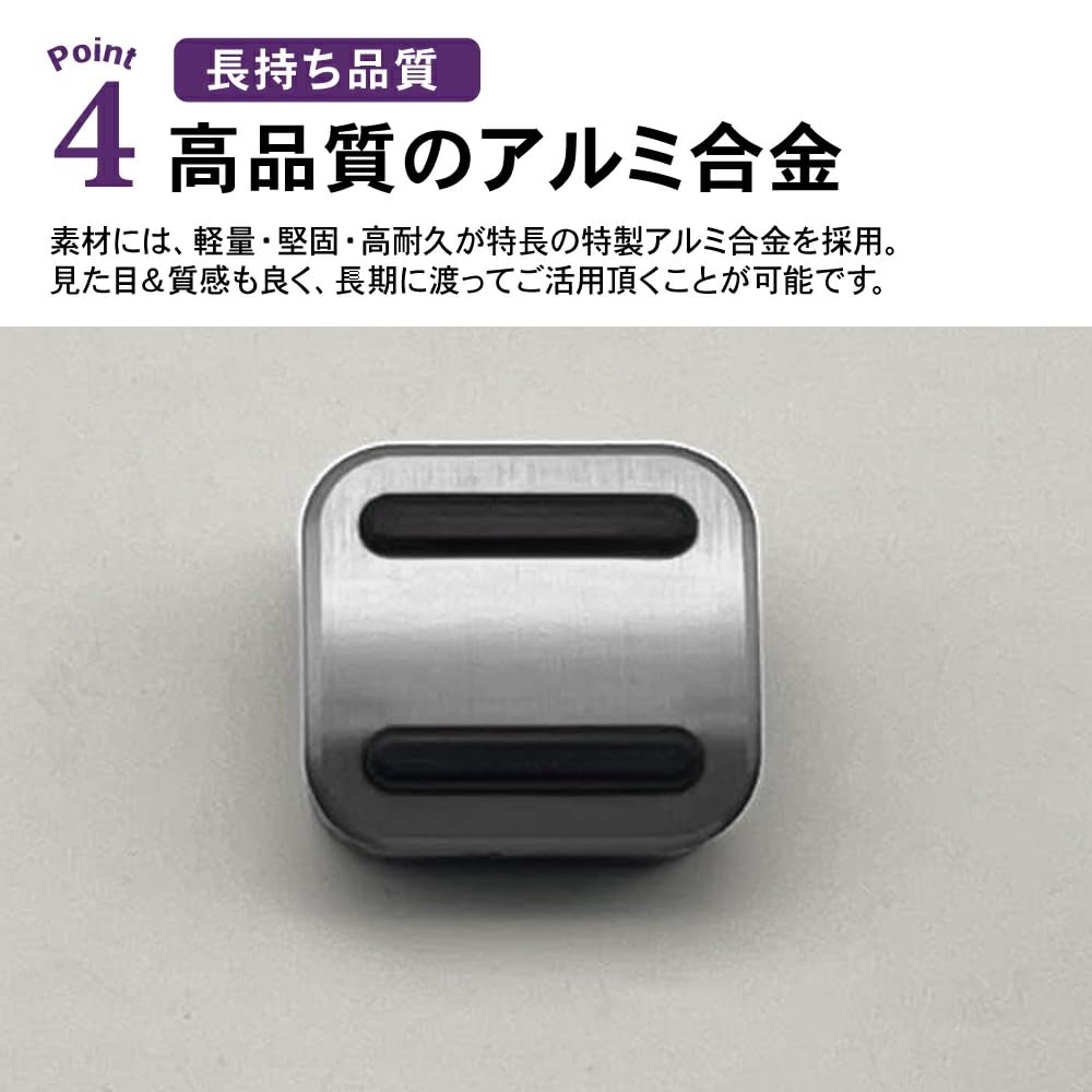 SAWAKAKI Suzuki Honda Mazda Acoperire Pedală Frână de Picior Parcare Set 1 buc (Argint)