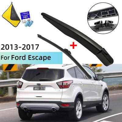 Fits For  Ford Escape 2013-2017 Rear Windscreen Wiper Blade Wiper Arm Windscreen Windshield Wipers Brushes Cleaning Accessories