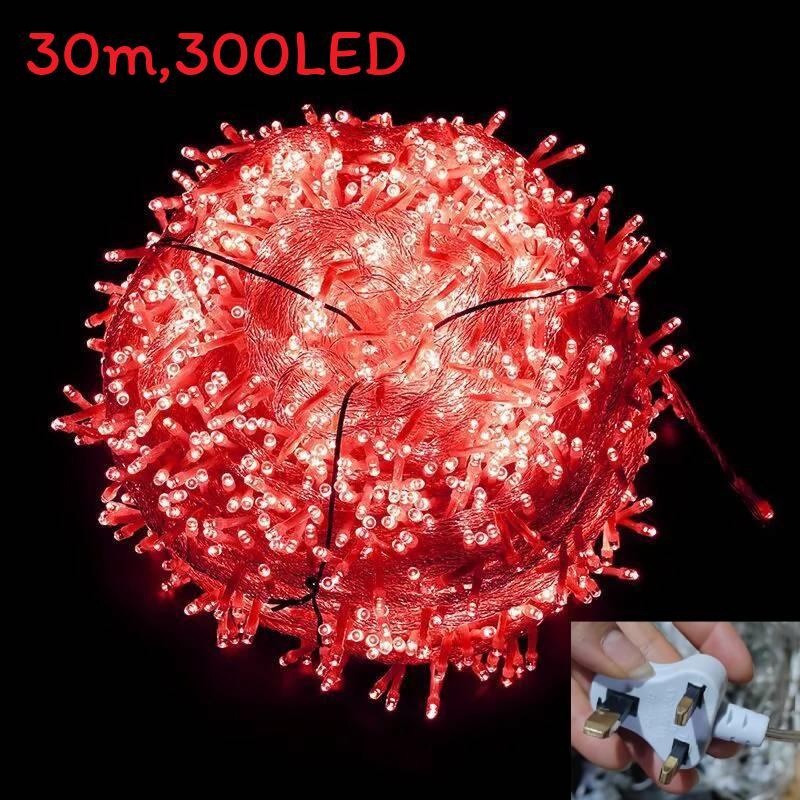 Led String Fairy Lights Christmas Tree Decors For Garden Outdoor Party Festoon