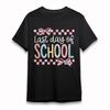 Women's Plus Size Trend Classic T-Shirt Last Day Of School Colorful Alphabet Tee