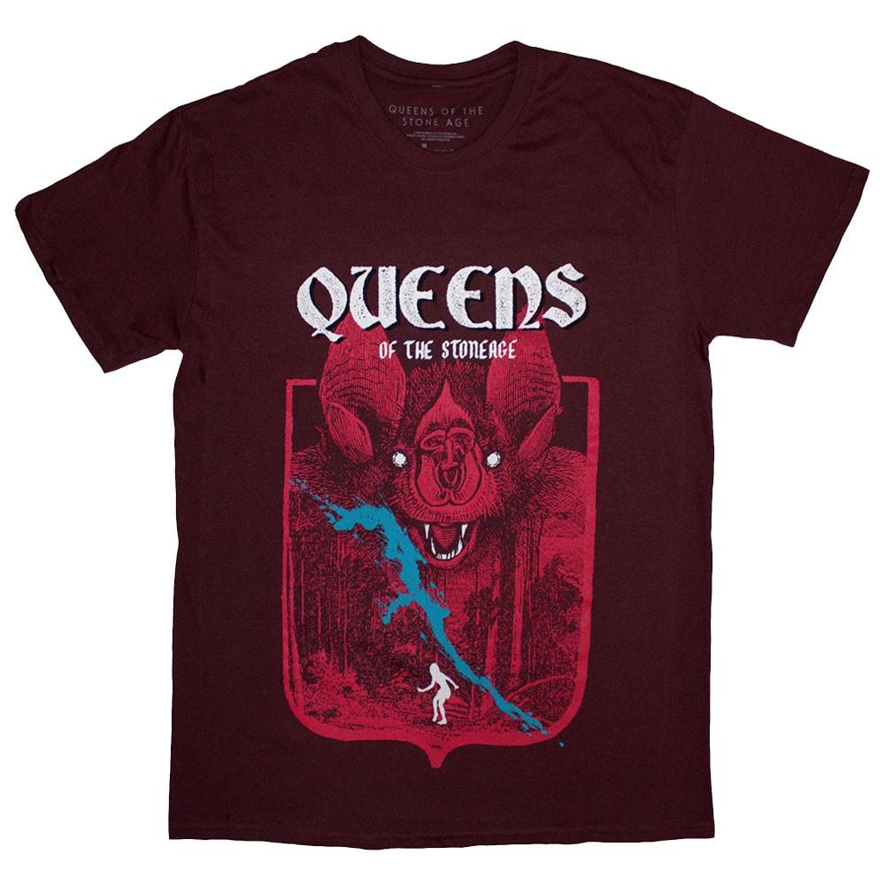 Queens Of The Stone Bat Band Logo T Shirt Unisex T-Shirt XL