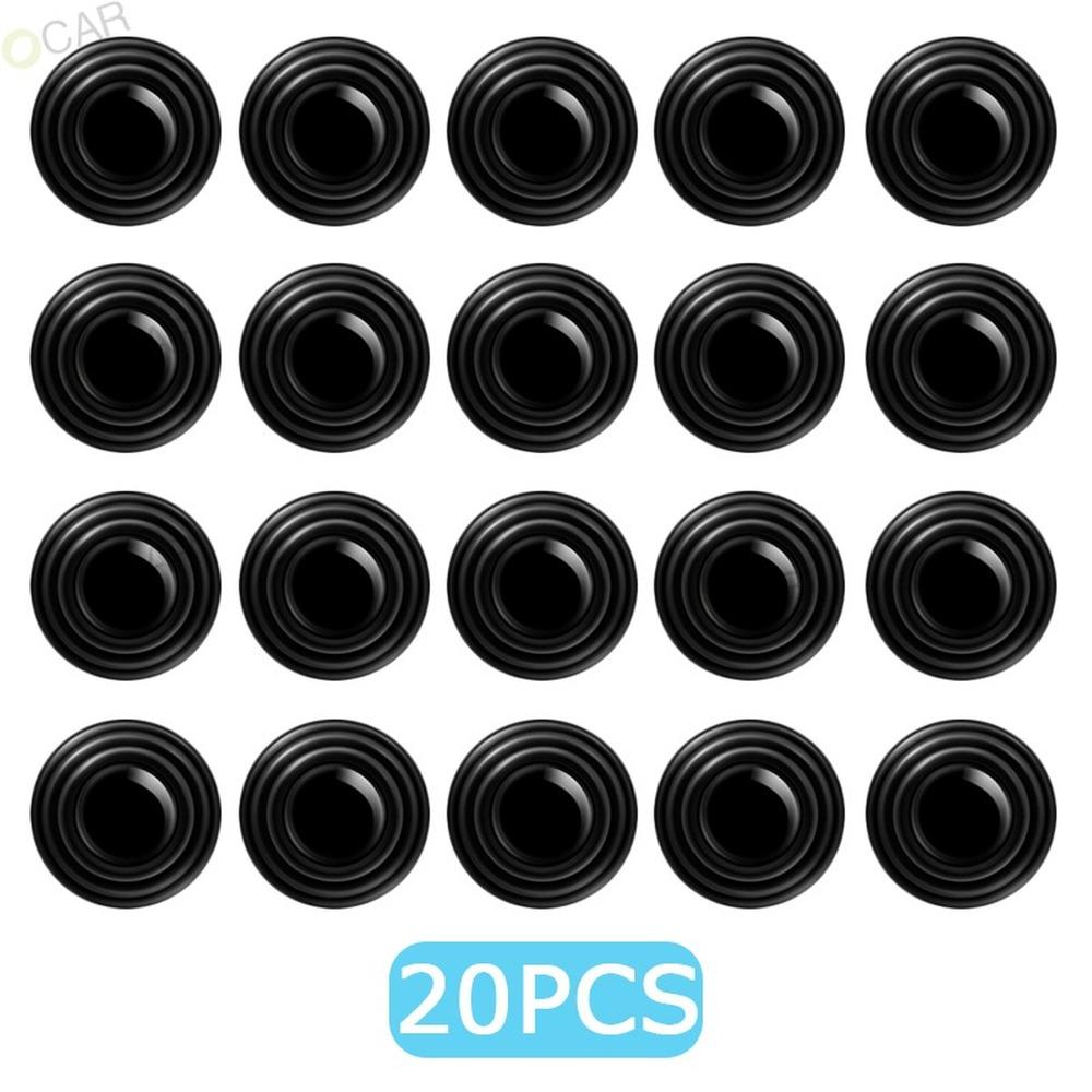Car Anti-collision Pad Car Door Closing Anti-shock Protection Soundproof Silent Buffer Stickers Silicone  Gasket Auto Accessories
