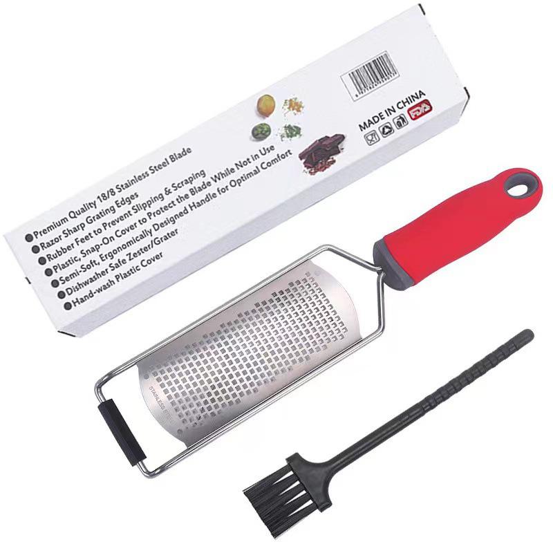 Multi-function 304 Stainless Steel Cheese, Lemon, and Chocolate Grater Zester