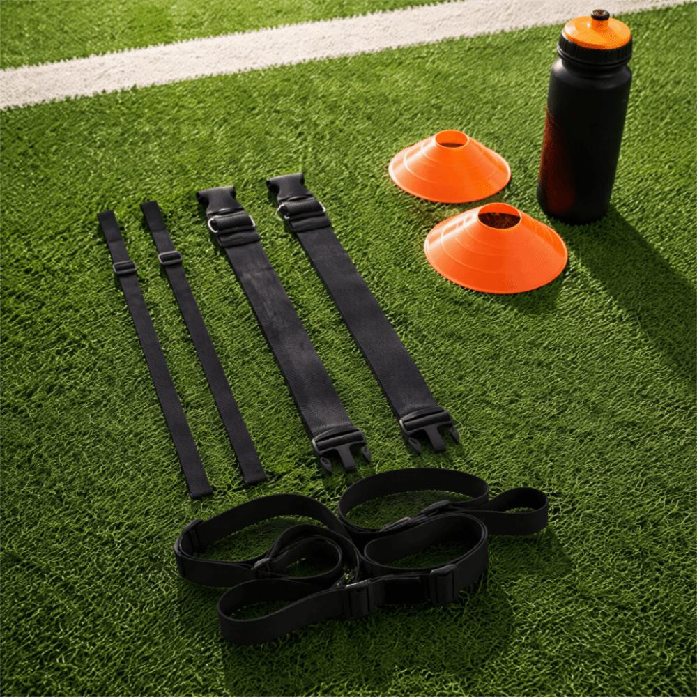 5pcs Adjustable Strap Speed Agility Training Kit Soccer Basketball Agility Belt For Speed Drills