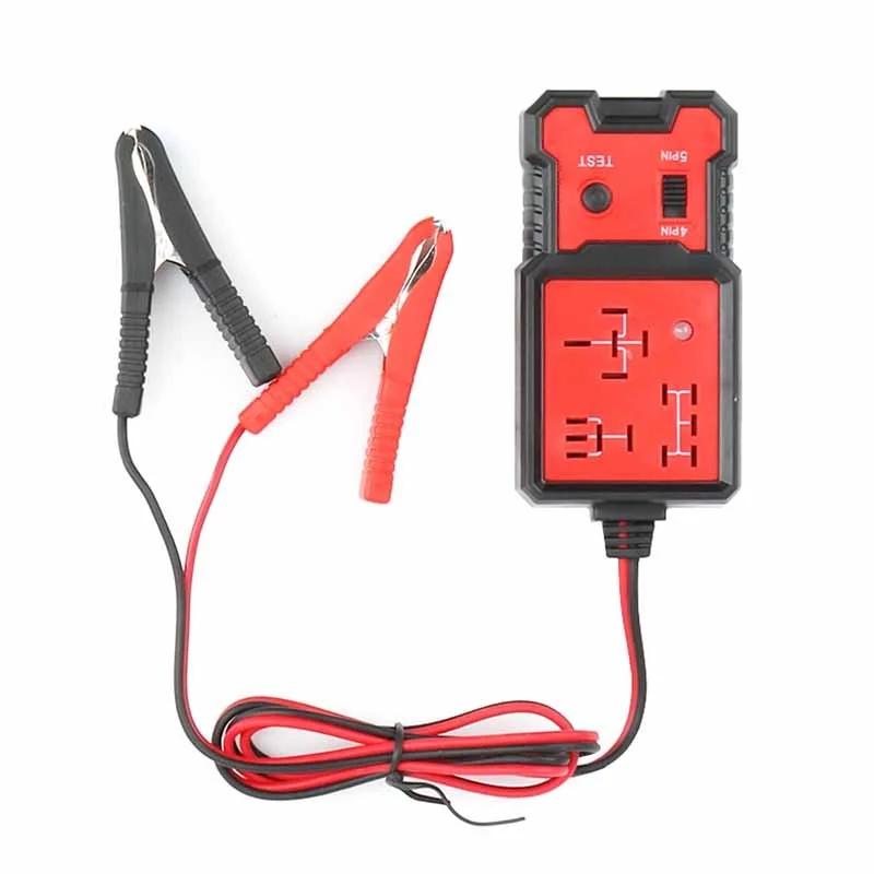

Automotive Relay Tester Car Battery and Alternator Checker Analyzer Diagnostic Tool Red