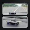 Dual Screen Car Speedometer Digital Hud Odb Driving Speedometer Windshield Projector Voltage Head Up Display For Truck Vehicles
