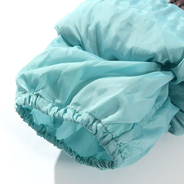 Marie Claire Snowwear Butterfly Print Jumpsuit, Padded, Water-Resistant, and Cold-Wearing, Baby Size 144301, Sax