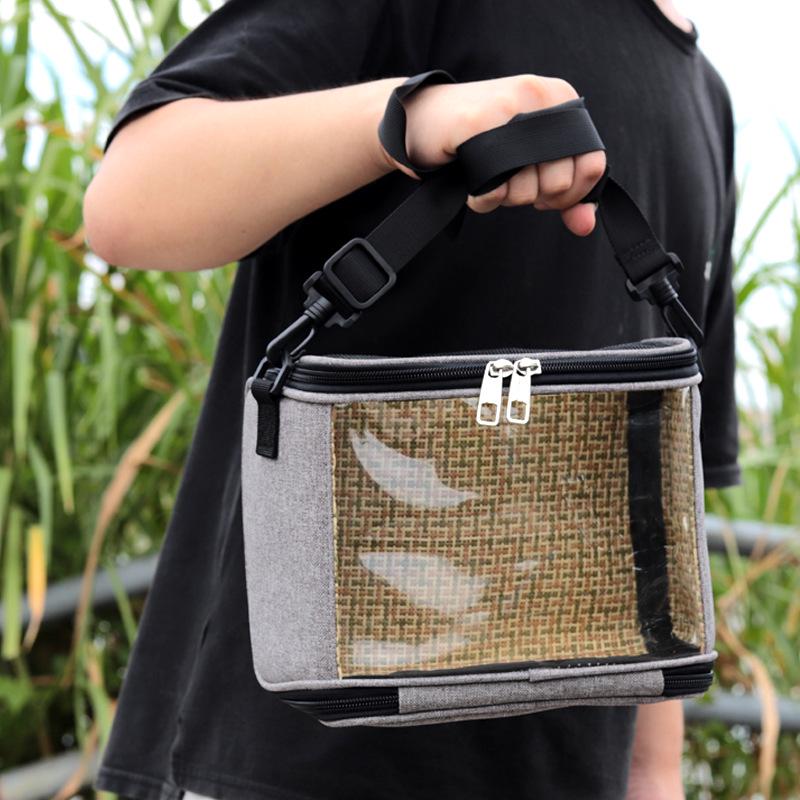 Transparent Portable Parrot Bird Cage Handbag - Pet Supplies Crossbody Bag