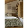 Housse de couette "Nora/Tamara/Java" toutes dimensions Réversible 100% Coton / 57 Fils/cm² l'Effet Papillon - 200x200 - Vert