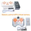 NEW Speed Remote Control Building Blocks Rechargeable Bluetooth Lithium Battery Box Electric Motor Suitable for IOS and Android