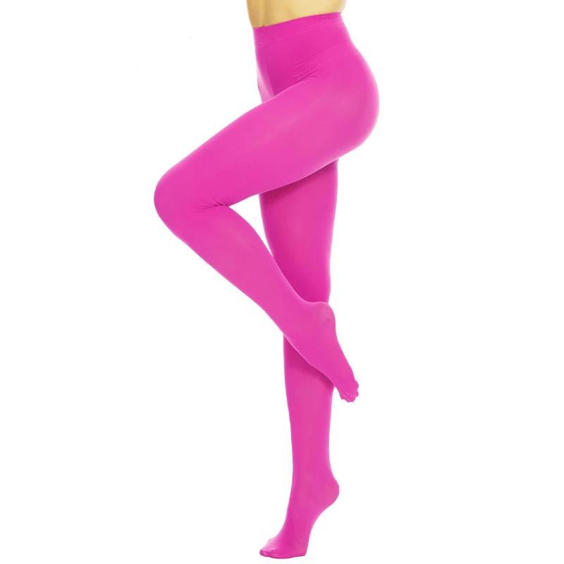 Kave Plus Size Winter Tights Women 80D Soft Solid Color Semi Opaque Footed Tights High Waist Womens Tights Large Size Pantyhose