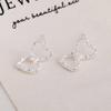 Korean Style Geometric Circle Earrings: Elegant, Versatile Ear Jewelry for Women and Students