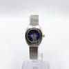 Used 395 ORIENT Women's Watch Manual Winding Operating Blue Dial