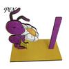 Housewarming Gift for Friend Paper Towel Holder, Cute Cartoon Ant Design, Sturdy Wooden Napkin Organizer Vertical Roll Dispenser Kitchen Countertop
