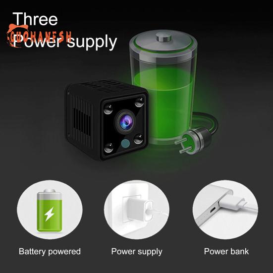 X6 Security Camera - HD-compatible, Motion Detection, Infrared Night Vision, Desktop, 1080P, Wireless Web Camera