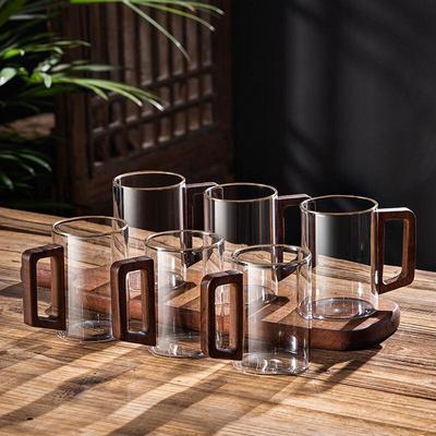 Huimaiyuan Heat-Resistant Glass Teacup Set