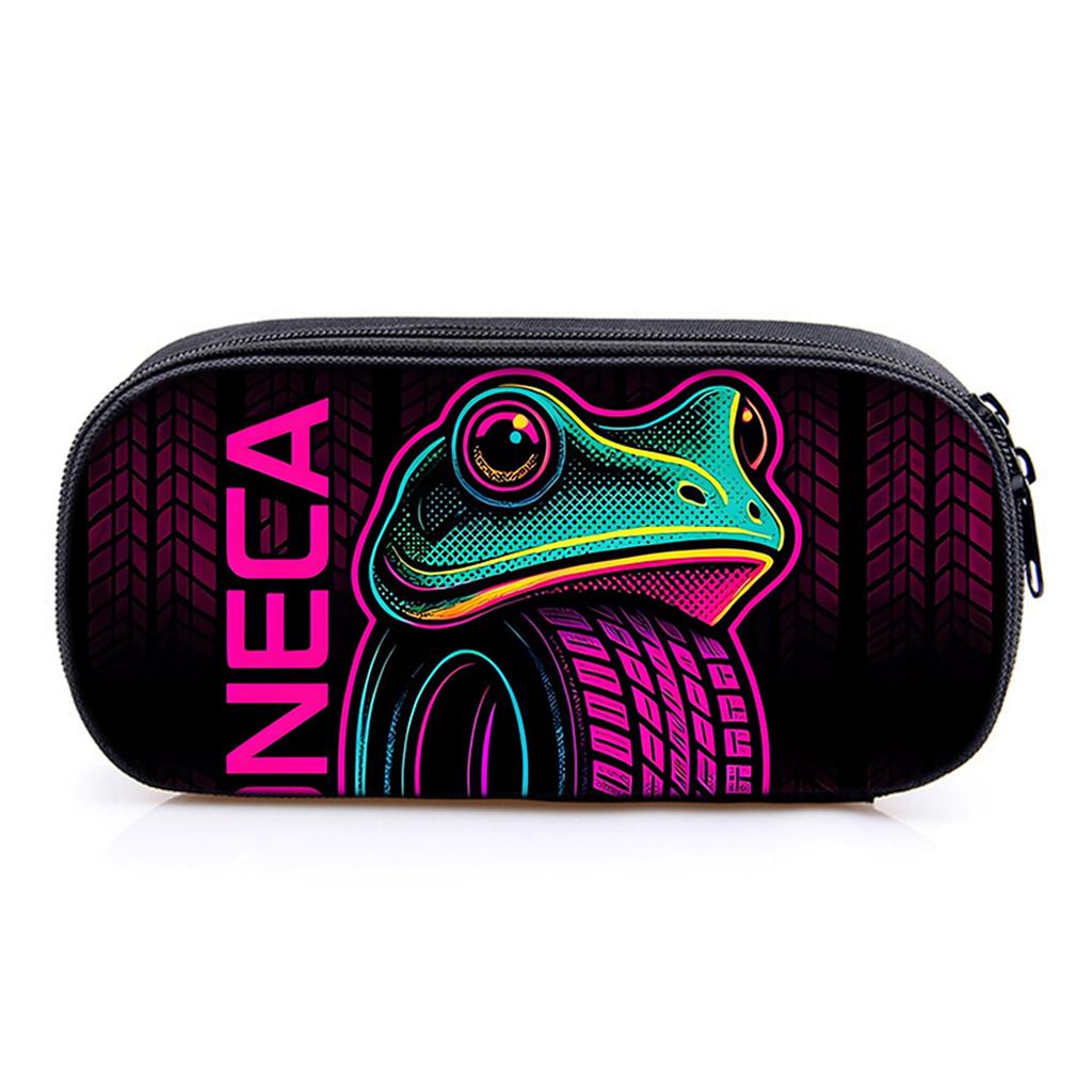 Hot Sales Italian Brainrot Print Layered Pencil Case Quality 2D Flat Cartoon Pen Bag Best Gift for Boys/Girls School Supplies