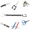 For Outdoor Camping Fishing Lanyards Spring Key Cord Spring Elastic Rope Anti-lost Phone Keychain
