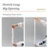 50Pcs/Pack Clear Disposable Food Cover Elastic Band Stretchable Wrap Bowl Covers Fresh-Keeping Household Disposable Dust Cover