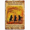 Retro Blechschild Plakette Metall Vintage Lustige Katzenkunst Poster Heimdekoration für Wohnzimmer Haustierbedarf Wanddekoration