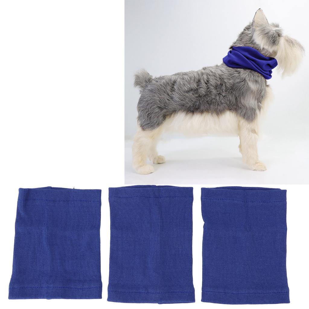 3pcs Dog Calming Band Anxiety Relief Elastic Noise Canceling Dog Ear Covers for Grooming Fireworks Thunderstorms