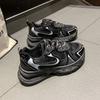 Super Soft 2025 New Thick-soled Retro Casual Dad Shoes Versatile Sports Shoes Popular Running European Station Ins Tide