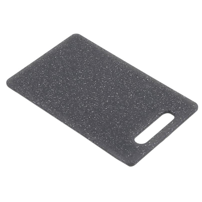 

Vegetable Imitation Marble Cutting Board 1PC Black Plastic Kitchen Chopping Board S чёрный