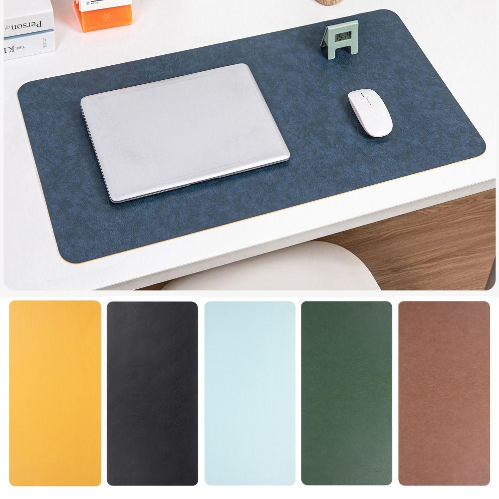 Cowhide Patterned Mouse Pad Non-slip Computer Laptop Mousepad Writing Pad  Home Office