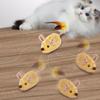 Mouse Moving Cat Toys Electronic Squeaky Cat Toys Mice Moving Toy Moving Cat Mouse Toy for Kitten Indoor/Outdoor Exercise