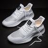 Hot Sale New Mesh Men Shoes Breathable White Men's Sneakers Lac-up Lightweight Black Walking Man Tenis Shoes Zapatillas Hombre