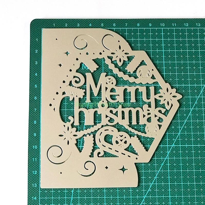 24TE Merry Christmas Cutting Dies DIY Christmas Valentine's Day Birthday Card Supply