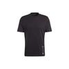 CITY ESCAPE T Shirts Men's Black Crew Neck Moderate Straight Fit II3479