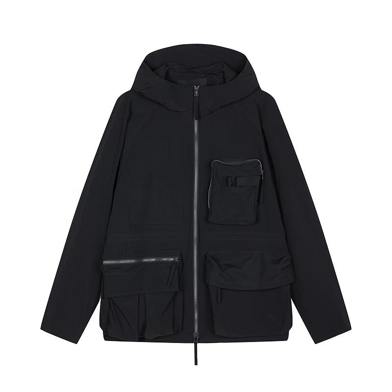 CROQUIS Men's 2025 Summer H-shaped Hooded Workwear Jacket