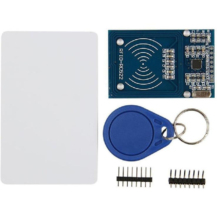 HiLetgo 3 шт. RFID-комплект - Датчик модуля RFID-карты IC Mifare RC522 + Пустая карта S50 + Брелок для Arduino Raspberry Pi