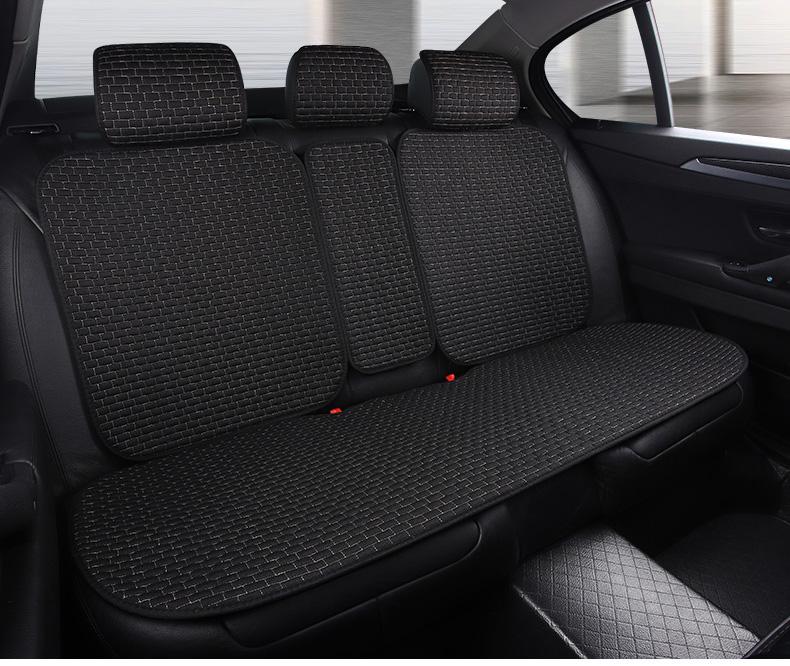 Universal Car Seat Cover Four Season Auto Flax Breathable Anti-Slip Covers for Car Seats Cover Protection Cars Seats Covers