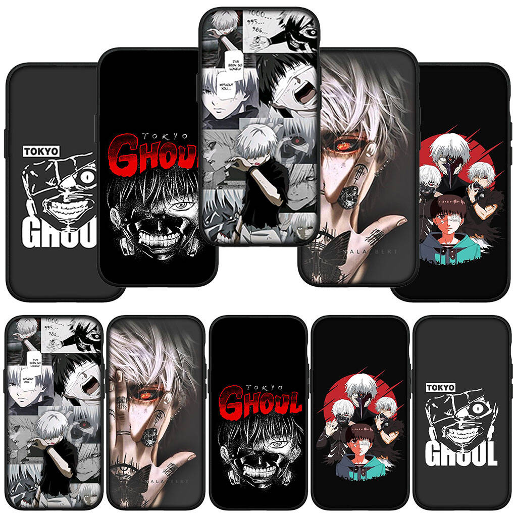 Phone Case for Samsung Galaxy S25 S23 S22 S24 Ultra FE A05 A06 A15 A16 A36 A37 A35 A54 A55 A56 A57 A25 A26 A53 A17 Ken Kaneki Anime Tokyo Ghoul Cover