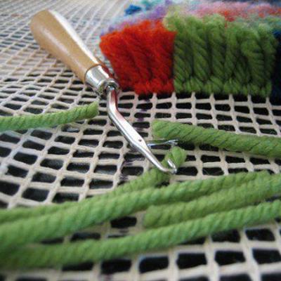 Rug Hooking Mesh Canvas Blank Mesh Canvas Cloth for Making Carpet Tapestry Embroidery Craft Home Decoration 100x150cm