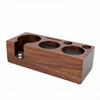 Coffee Tamping Station Wood Tamper Storage Holder Stand for 51mm 53mm Portafilter Tamper Distributor Home Cafe