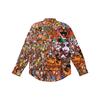 Palace Chila Boojie Shirt Self Portrait Print Button Long Sleeve Shirt Unisex Shirts Multicolor P25SHT036
