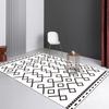 Moroccan Carpet Floor Mat Bohemian Line Home Living Room Carpet Coffee Table Bedroom Bedside Blanket
