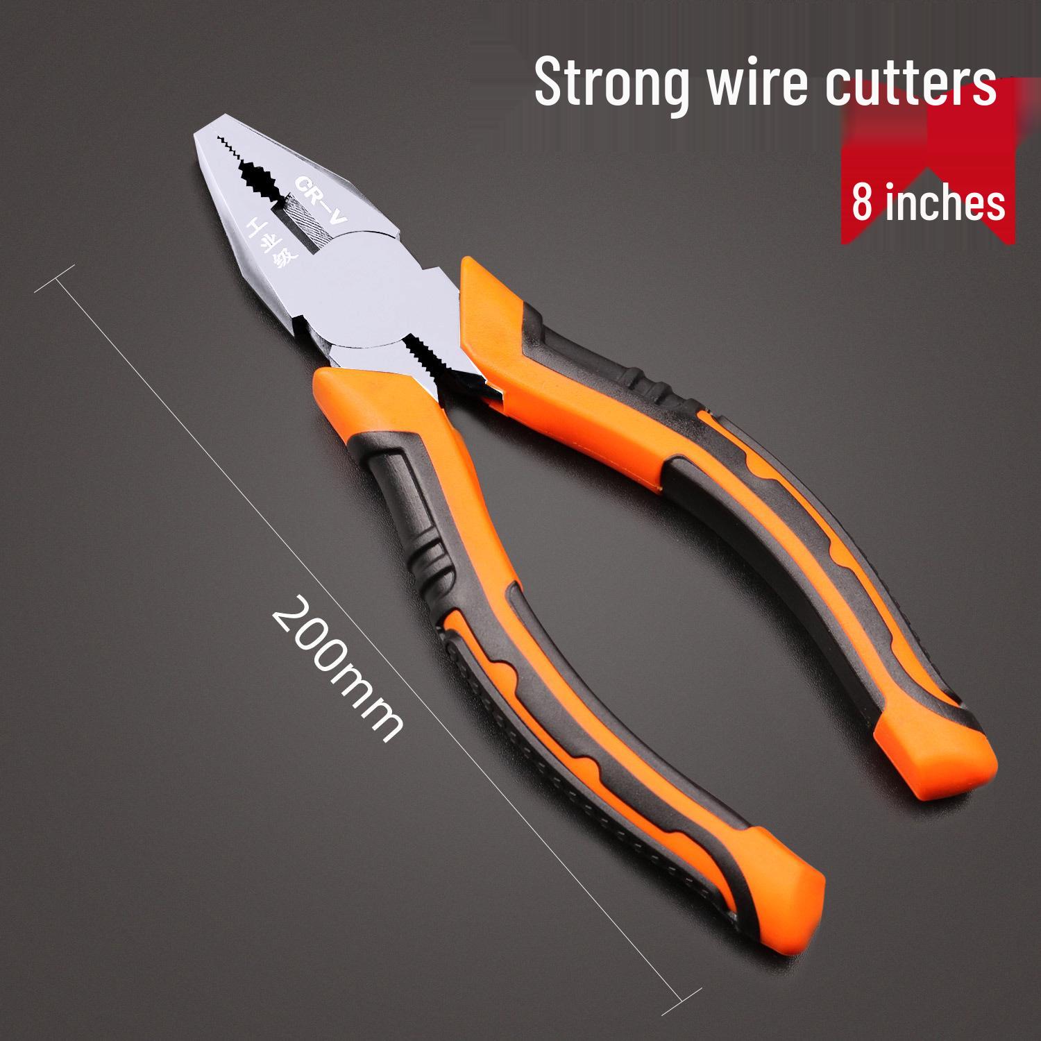 

Промышленные плоскогубцы Tiger: Многофункциональные кусачки и плоскогубцы с острым носом для электриков