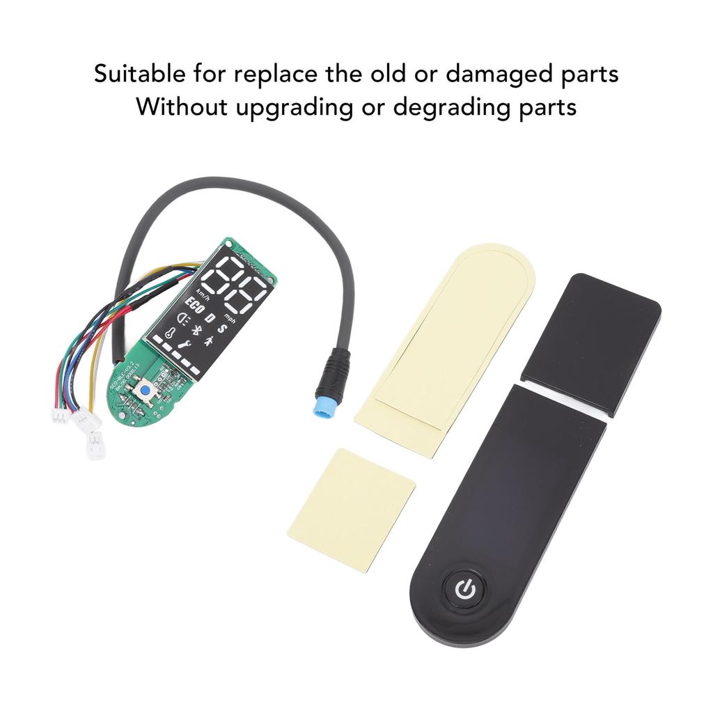 Electric Scooter Dashboard Cover Circuit Board Metal Plastic Scooter Accessories Fit for F40