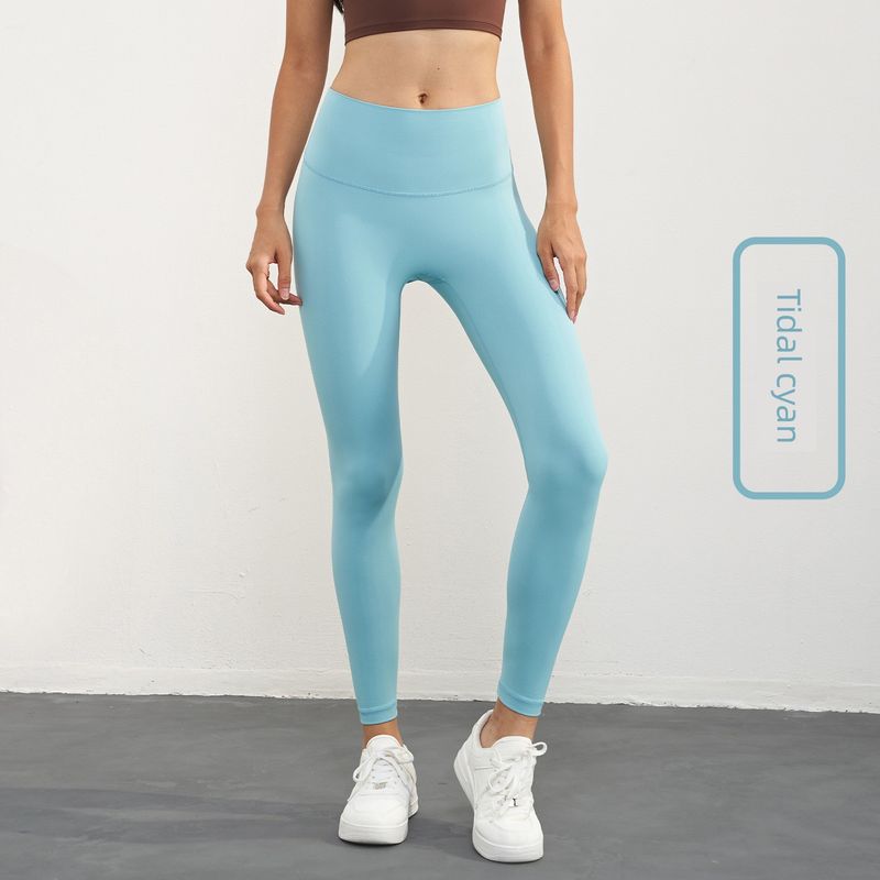 Lu Same Sports Vest Women's Elastic Rib Fixed Chest Pad Yoga Bra Skinny Slimming Nude Feel Beauty Back Underwear