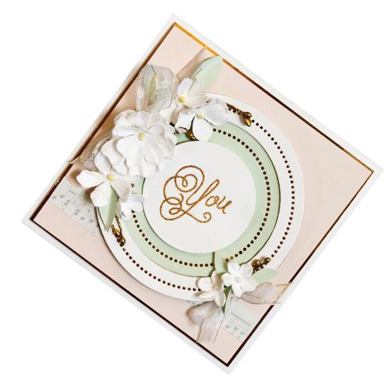 Runde Kreis Metall Stanzformen DIY Scrapbook Papier Karten Handwerk Schablone Form