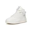 Anta Life Collection Abrasion Resistant Slip Resistant High top Skateboard Shoes Women's White 922138011-1