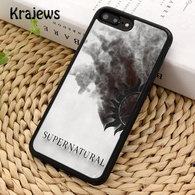 Krajews Supernatural Castiel Dean Sam collage Phone Case For IPhone 18 17 Air 16 15 14 plus 11 12 13 pro max coque Fundas