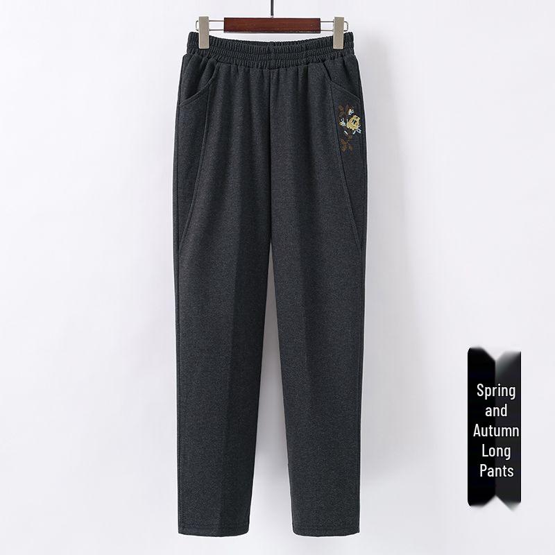 Haremshose mit hohem Bund und Fleecefutter für Damen - Herbst-/Winterstil