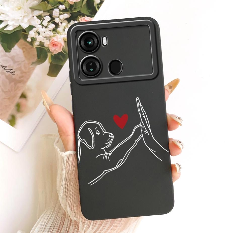 For Itel P40 Plus Case P683L Cute Rabbit Cartoon Cover Soft Silicone Phone Case For Itel P40 P 40 ItelP40 P40+ Back Cover Fundas