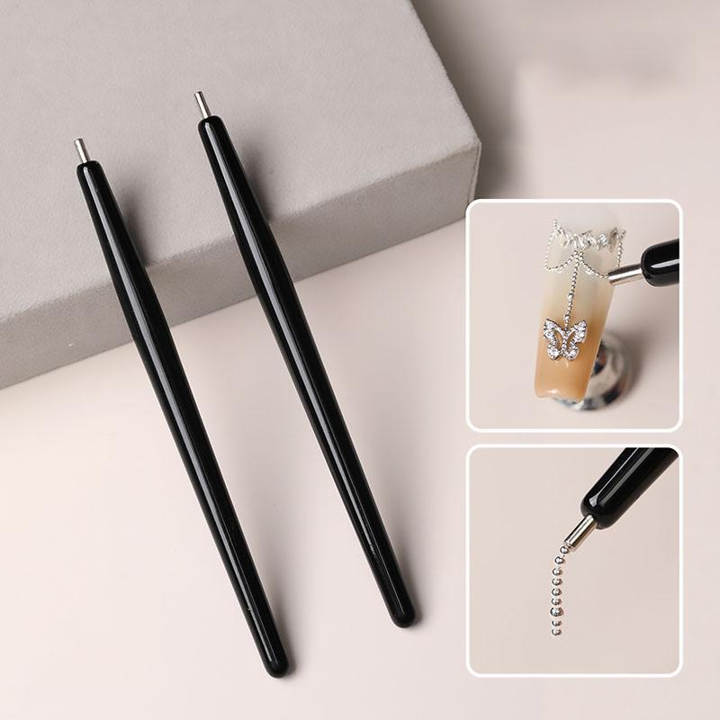 1/2/3pcs Cat Eye Nail Polish Magnet Suction Steel Ball Special Magnet Pen Strong Nail Magnet Round for Nails Tools CXB04